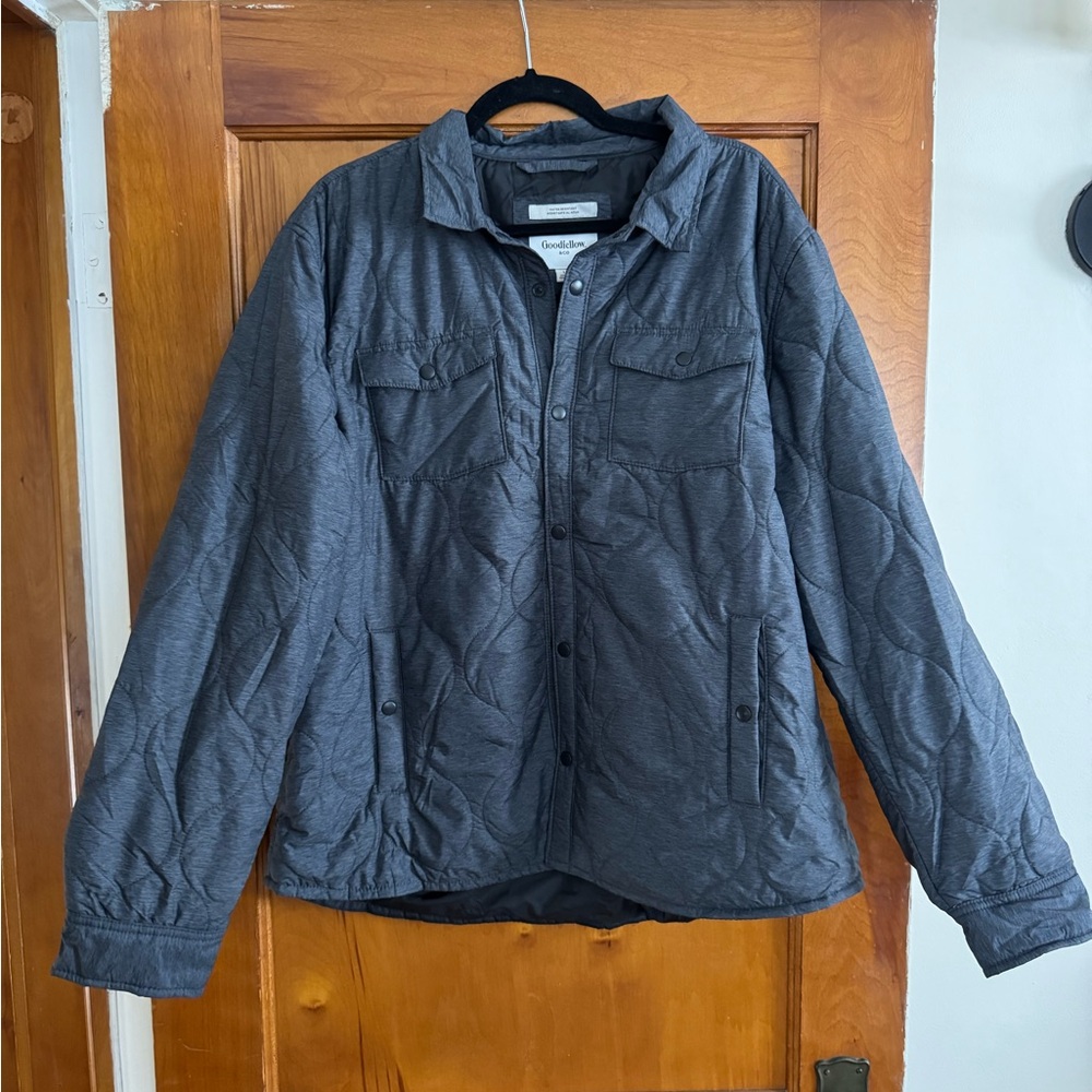 Goodfellow & Co Charcoal Quilted Jacket